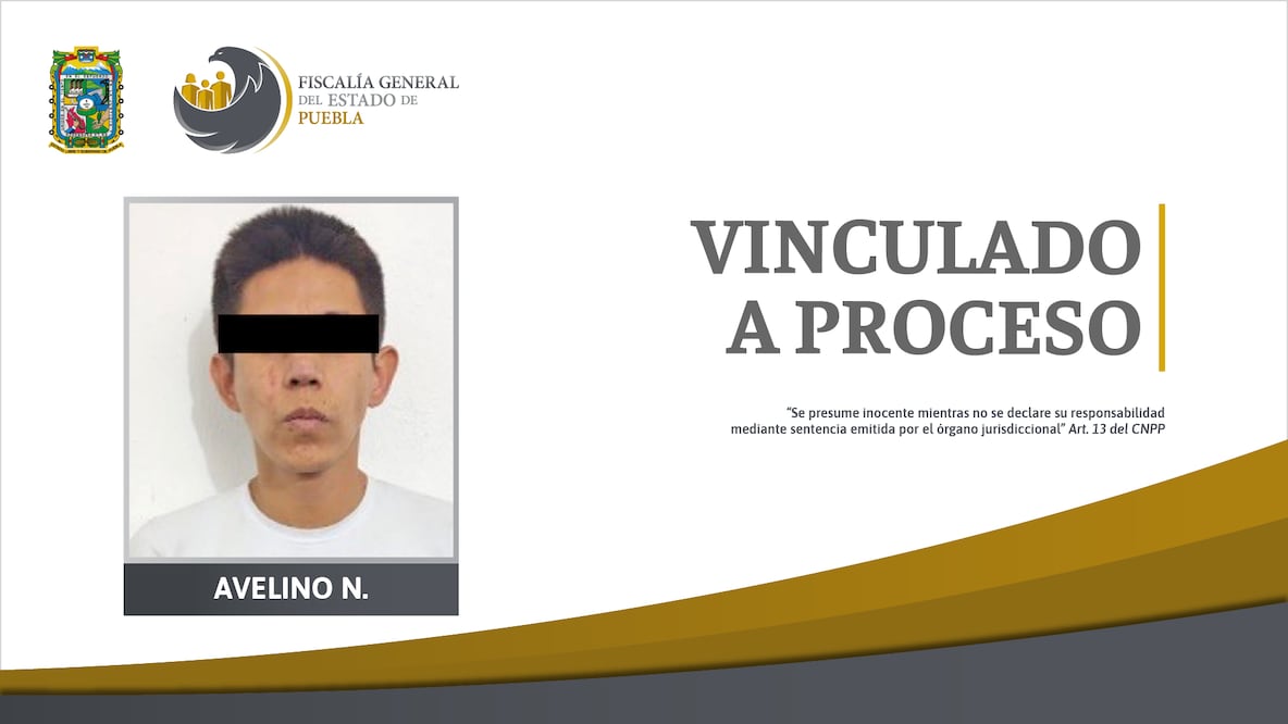 Imagen: Fiscalía General del Estado de Puebla