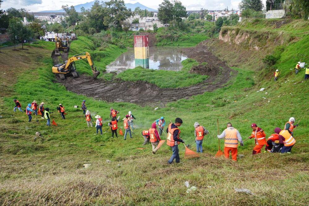 Se atenderán 17 puntos prioritarios, los ríos San Francisco y Alseseca | Foto: Ayuntamiento de Puebla.