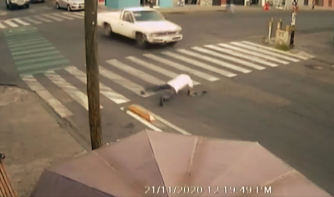 Un video que muestra diversos accidentes en Puebla se hizo viral en redes sociales. Fuente: Tiktok