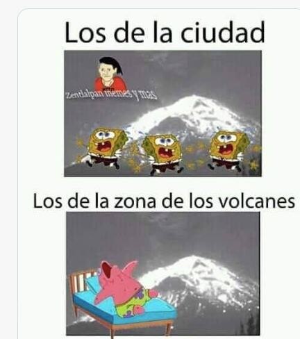 Los mejores memes sobre la explosión del Volcán Popocatépetl