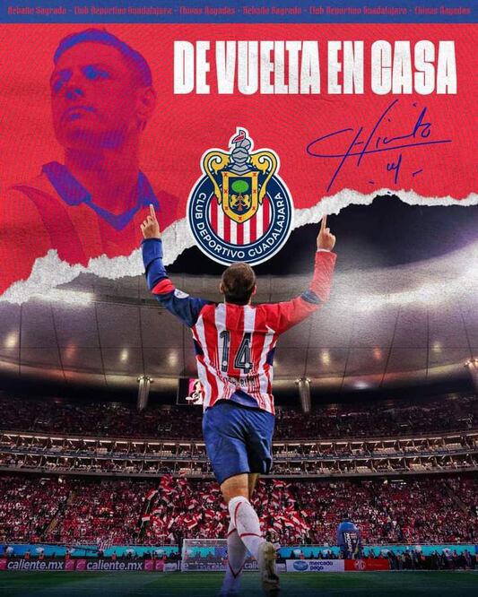 Después de ser rechazado en Club Puebla, Chicharito brilló en Las Chivas y en el extranjero | Facebook Chivas