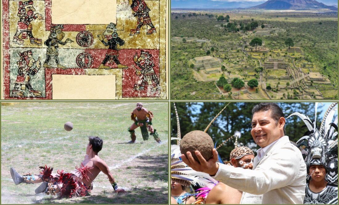 Impulsarán en Puebla el juego de pelota | Foto: INAH/Gobierno el Estado