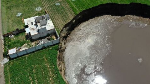 Socavón de Puebla. ¿En qué momento dejará de crecer?