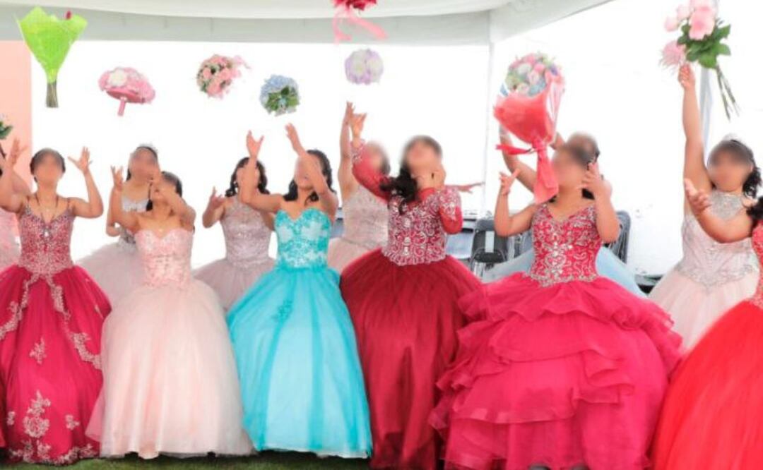 Quinceañeras de Casa del Adolescente pudieron celebrar su cumpleaños en presencia del gobernador | Foto: SEDIF Puebla