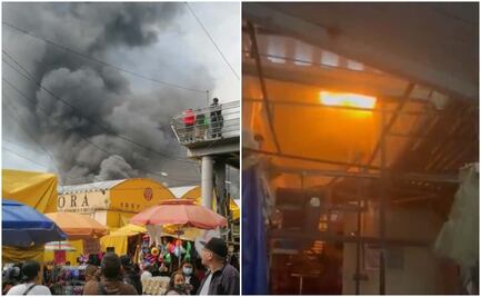 Incendio en el Mercado Sonora, las fotos y videos más impactantes
