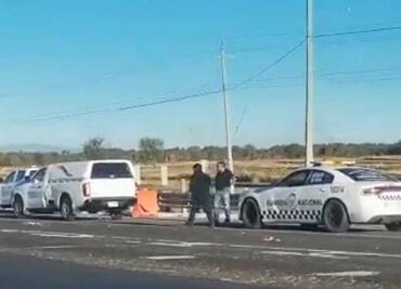 Machacan autos el cadáver de un hombre atropellado en la Puebla-Orizaba