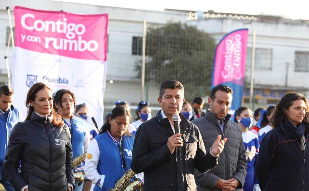 El presidente municipal de Puebla, Eduardo Rivera, habló sobre los carnavales que se aproximan | Foto: Ayuntamiento de Puebla