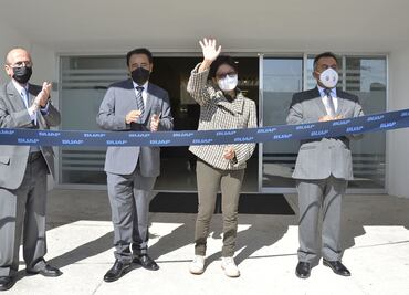 Lilia Cedillo entrega espacios de la Universidad para Adultos