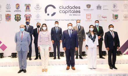 Participa Lalo Rivera en creación de la Asociación de las Ciudades Capitales