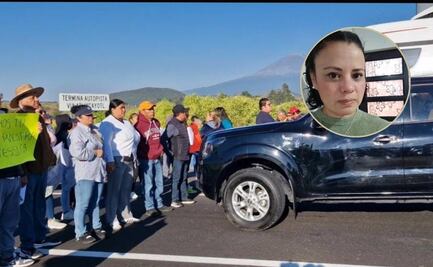 Maestra que provocó bloqueo en la autopista de Atlixco no desapareció, huyó a Querétaro por deudas