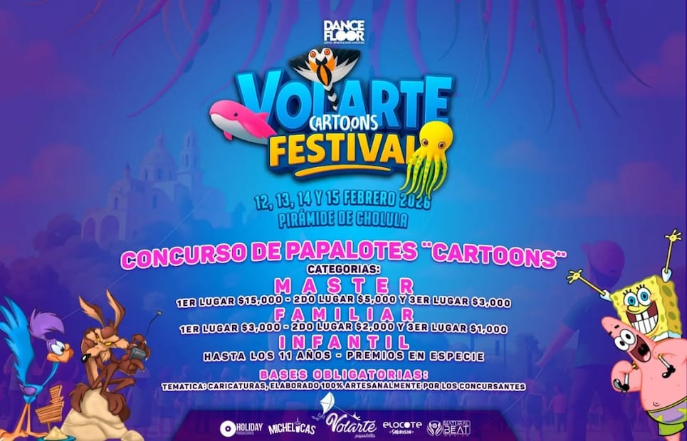 Foto: Volarte papalotes puebla