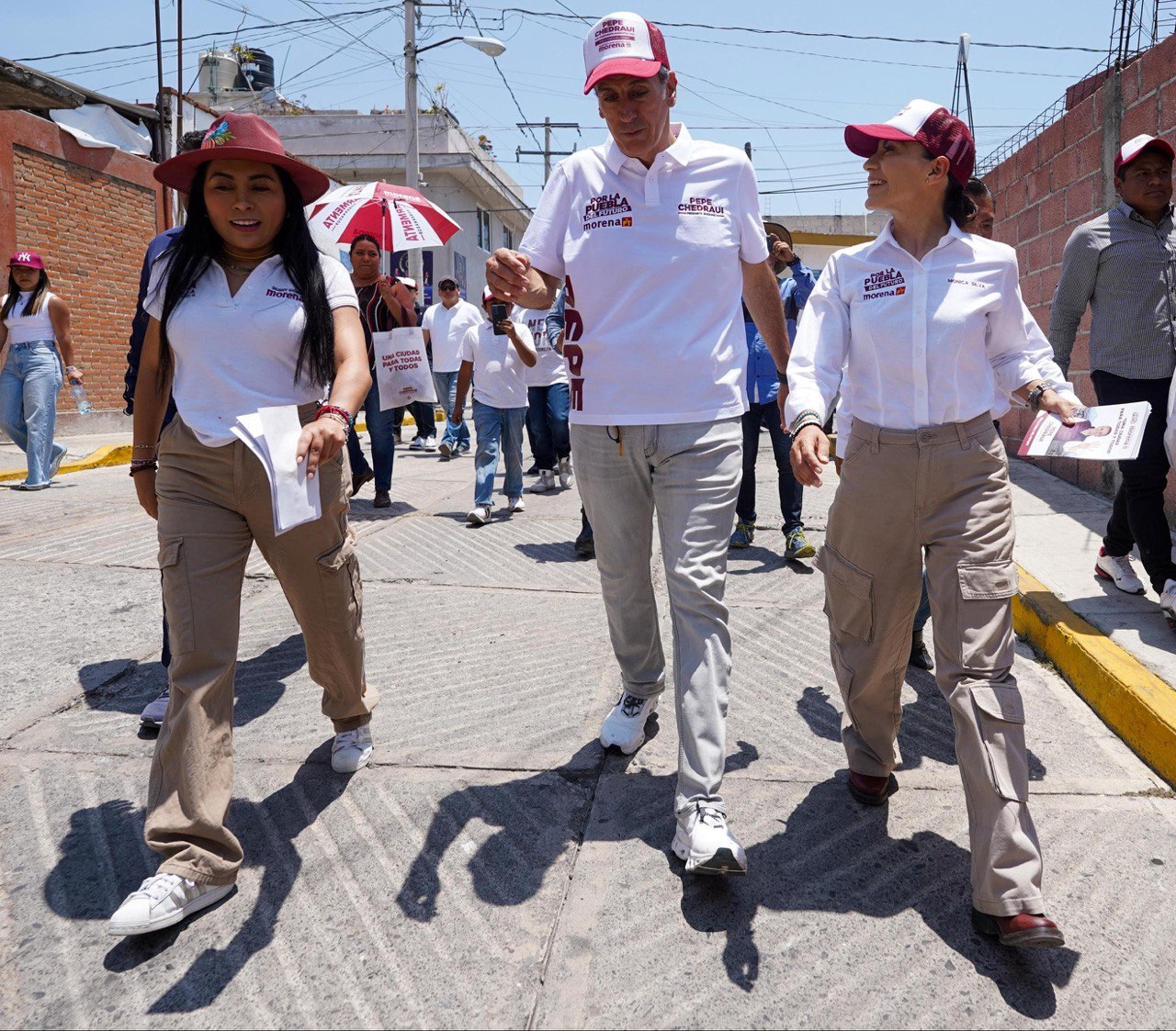 Pepe Chedraui cumple 30 días de campaña en la ciudad de Puebla / Foto: Especial