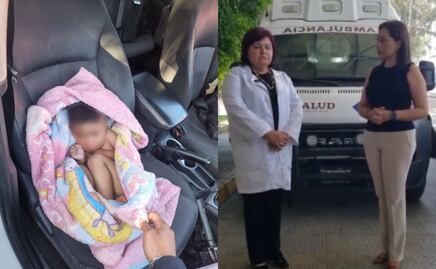 Reportan estable de salud a niño abandonado en una maleta