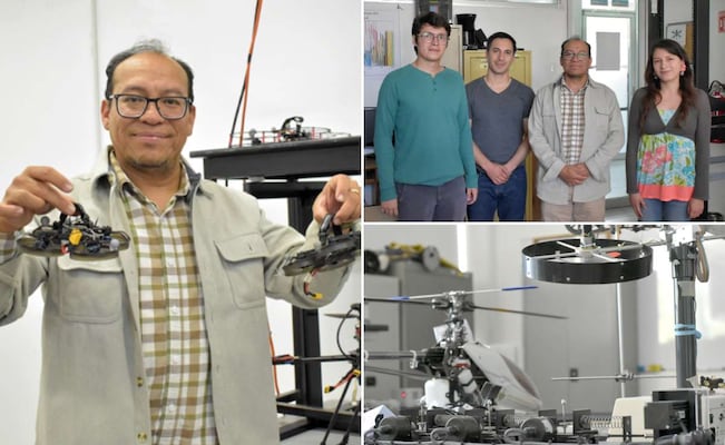 Olom-Lab, un espacio para la investigación en robótica móvil terrestre, aérea y marina