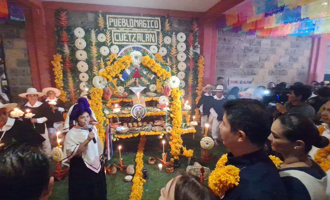 Las ofrendas estarán disponibles hasta el 5 de noviembre | Foto: Eduardo Sánchez para El Universal Puebla