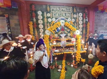 Eduardo Rivera inaugura corredor de ofrendas metropolitano