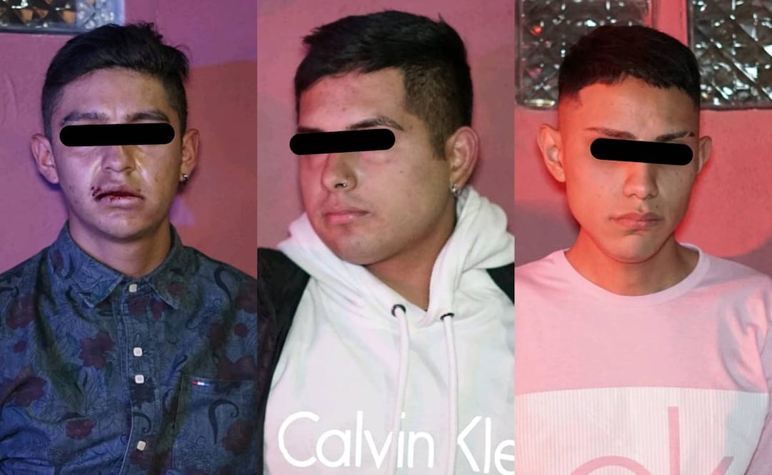 Detienen a tres jóvenes que portaban armas artesanales en Ecatepec. Foto: Especial