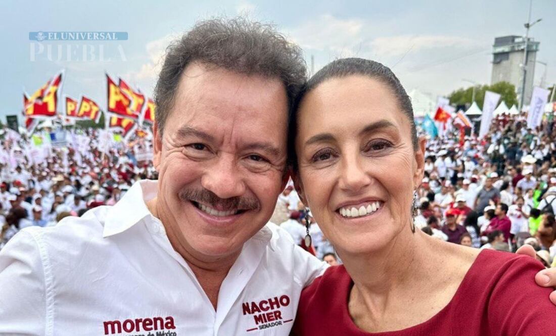 Ignacio Mier celebra triunfo de Claudia Sheinbaum | Foto: Especial