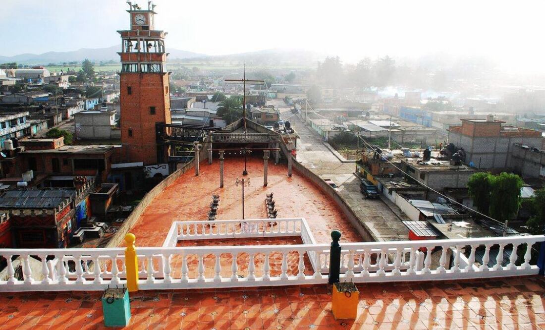 La Barca de la Fe es un templo en forma de Barco que se localiza en Tlaxco "Pueblo Mágico" de Tlaxcala / Sectur Tlaxcala