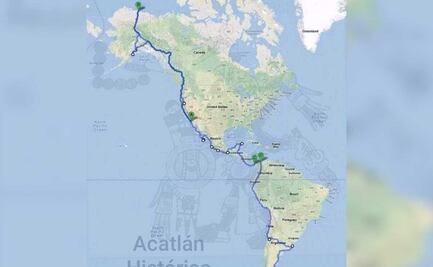 ¿Se puede llegar de Puebla a Argentina por carretera?
