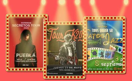 Agenda de conciertos en Puebla para el fin de semana del 6 al 8 de septiembre