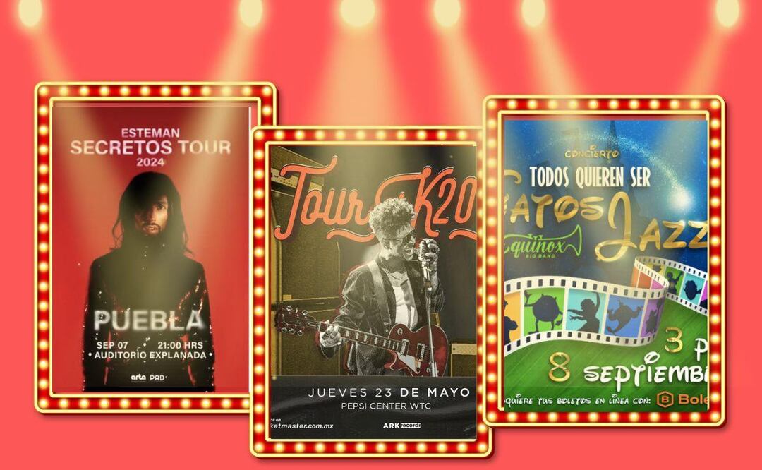 Habrá varios conciertos en Puebla durante el mes de Septiembre | Portada hecha en Canvas