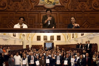 Rectora Lilia Cedillo reconoce esfuerzo de directivos y administrativos de la BUAP