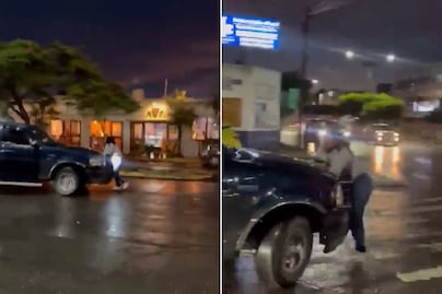 VIDEO | Conductor atropella a mujer que intentó impedir su fuga tras accidente en Tehuacán
