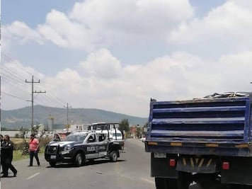 Otra patrulla involucrada en choque, ahora en la carretera Puebla-Tehuacán