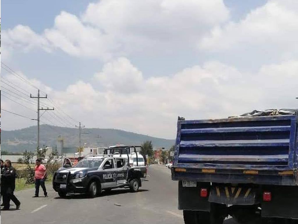 Otra patrulla involucrada en choque, ahora en la carretera Puebla-Tehuacán