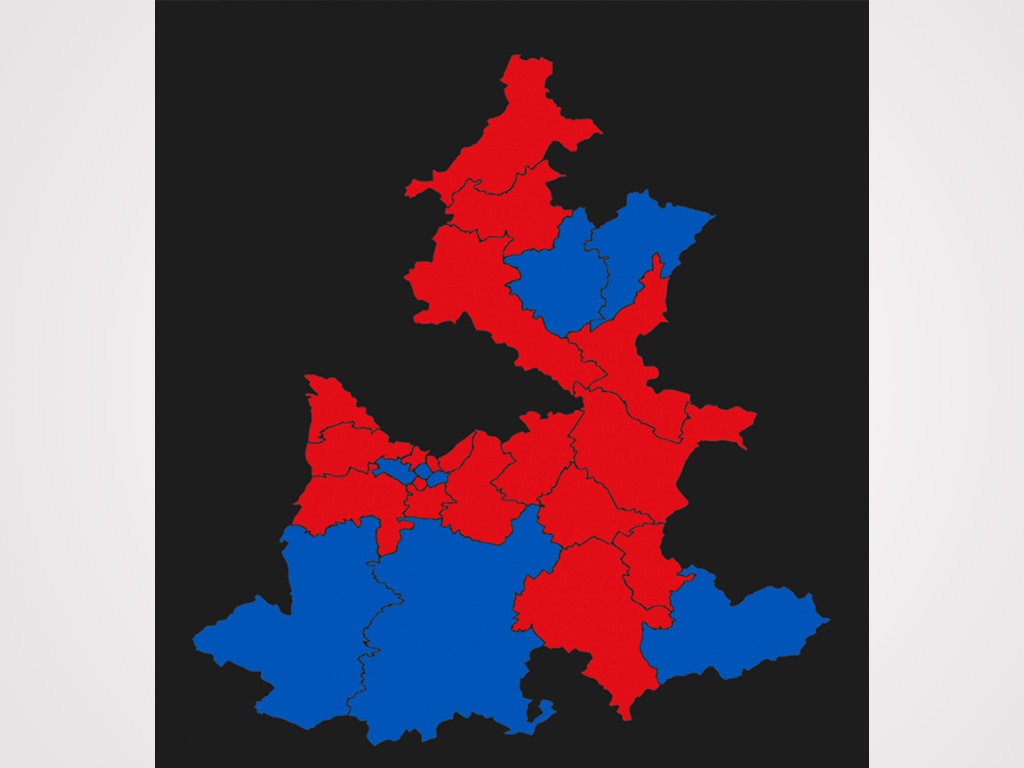 Aventaja alianza Morena-PT en el Congreso local
