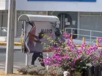 Acusa el panista Mario Riestra a Morena de vandalizar su publicidad como candidato a diputado federal