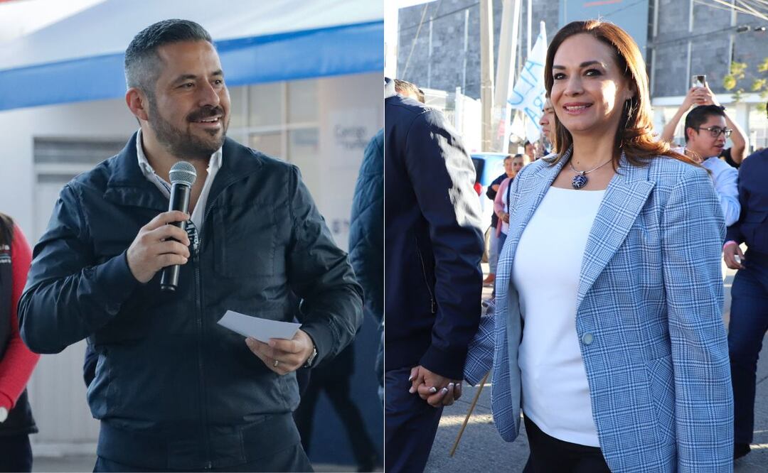 El presidente de Puebla, Adán Domínguez, defendió la candidatura de Liliana Ortiz | Foto: Especial