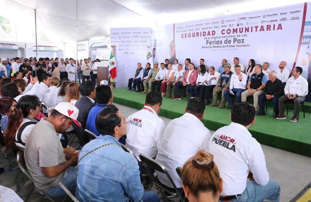 Feria de Paz refuerza la Seguridad Comunitaria desde Guadalupe Hidalgo | Foto: Gobierno del Estado.