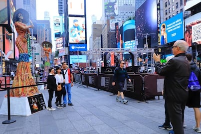 Catrinas poblanas invaden New York: Han sido visitadas por 1.2 millones de personas