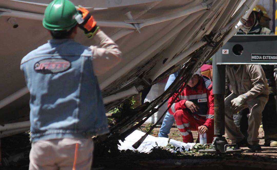 La víctima se suma a las dos pérdidas mortales de ayer | Foto: Agencia Es Imagen para El Universal Puebla