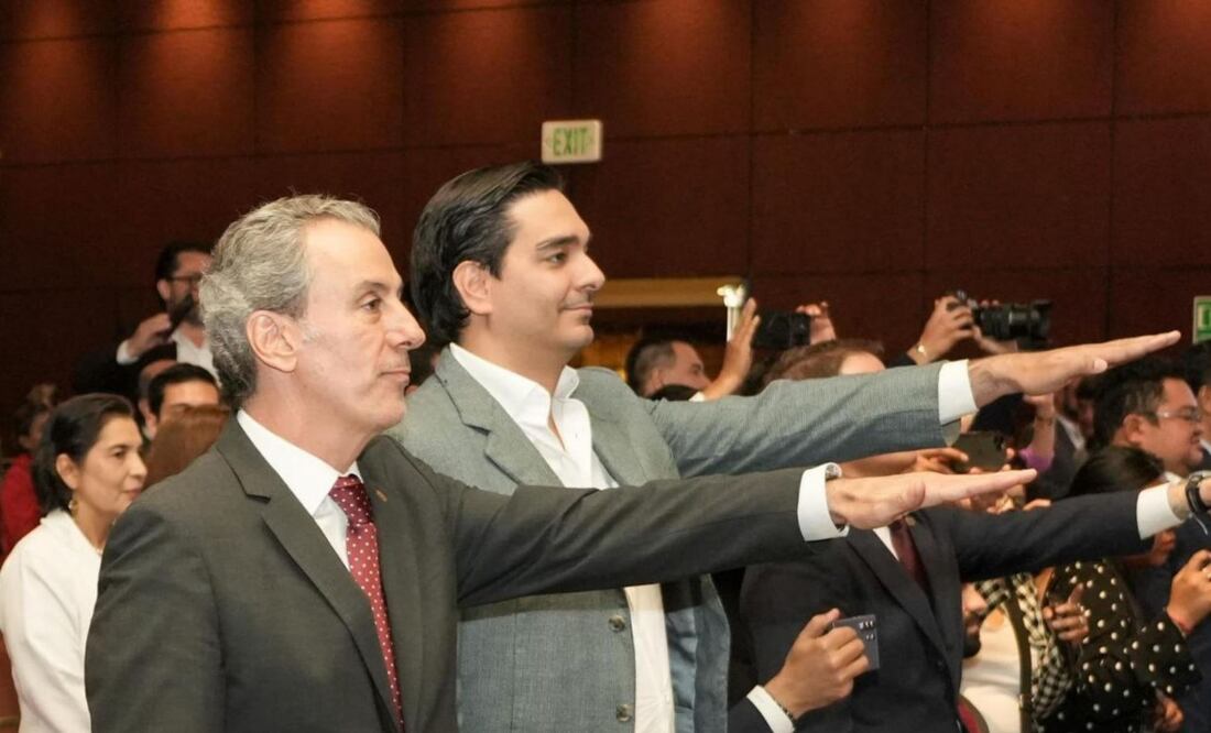 Pepe Chedraui Budib rindió protesta como coordinador estatal de AALMAC | Foto: Ayuntamiento de Puebla