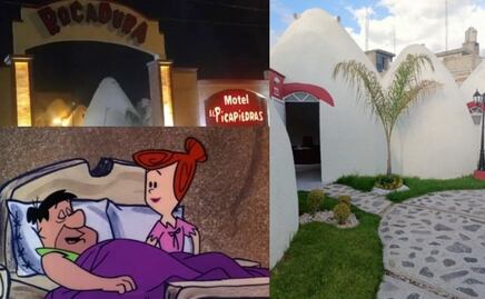 Así son las habitaciones del motel de los Picapiedra en Puebla