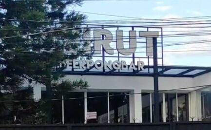 Beirut Beer Pong de CU luce clausurado