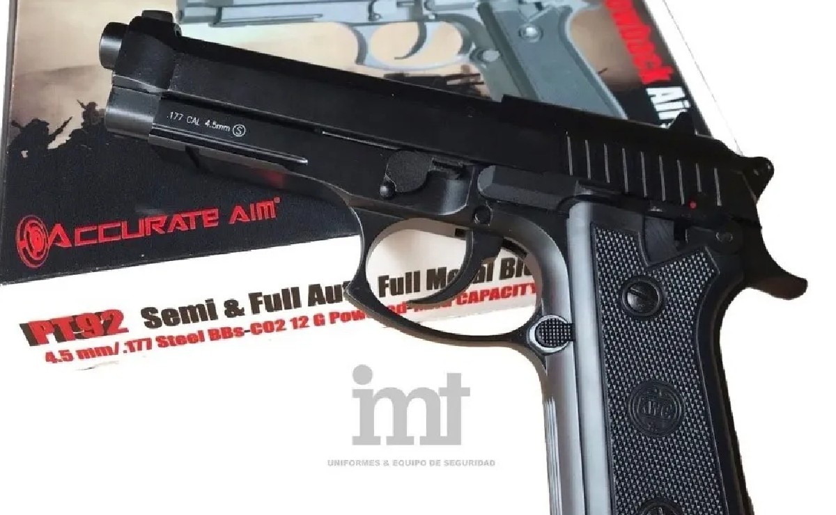 Pistolas "realistas" se venden en Mercado Libre y Amazon