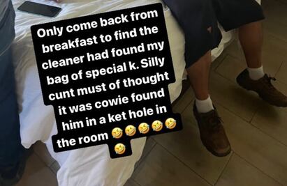 'Agarrando señal': Camarero de Tulum se droga con ketamina de un huésped; lo nombran #Lordketa