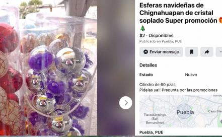 Descubre cómo comprar esferas de Chignahuapan a través de Facebook