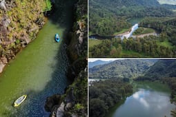 Conoce el pueblito de Puebla que parece una isla por su presa y está rodeado de naturaleza