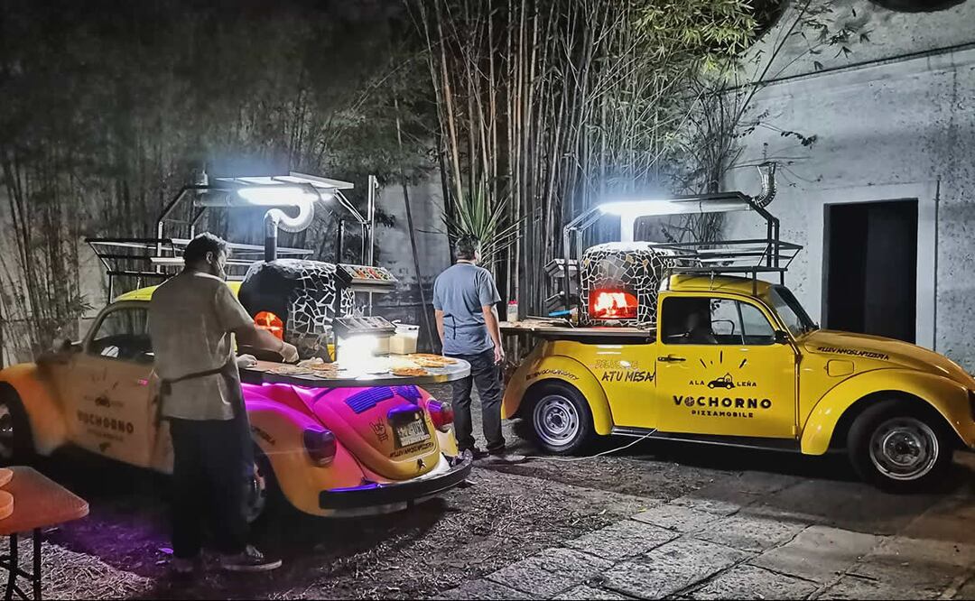 Los VW Sedán son adaptados para instalar un horno de piedra. Foto: Vochorno