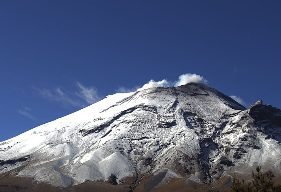 Volcán Popocatépetl / Foto: Cenapred