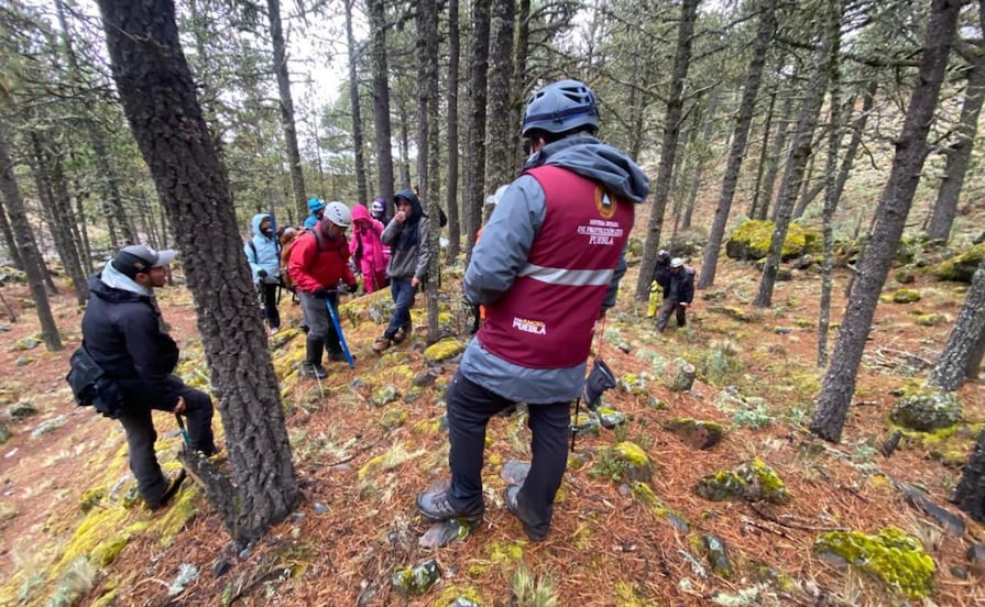 Rescatan a 10 alpinistas en el Pico de Orizaba