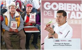 Gobierno de Puebla reactiva 200 mil hectáreas del campo con maquinaria y apoyos