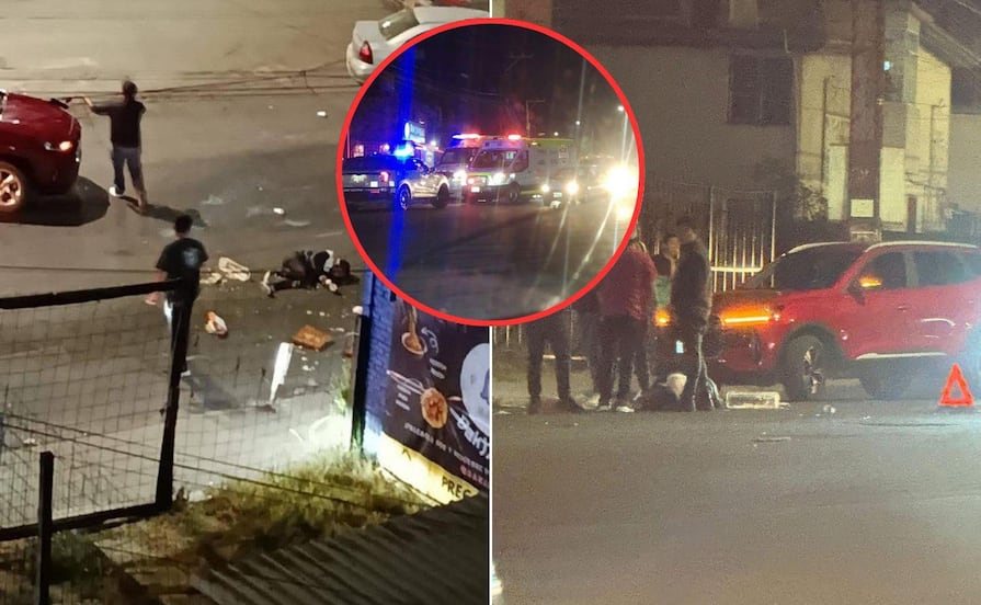 Conductor choca a motociclistas; huye y embiste a peatón en Bulevar Xonacatepec