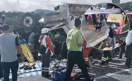 Rapiña y volcadura tras choque en el Arco Norte