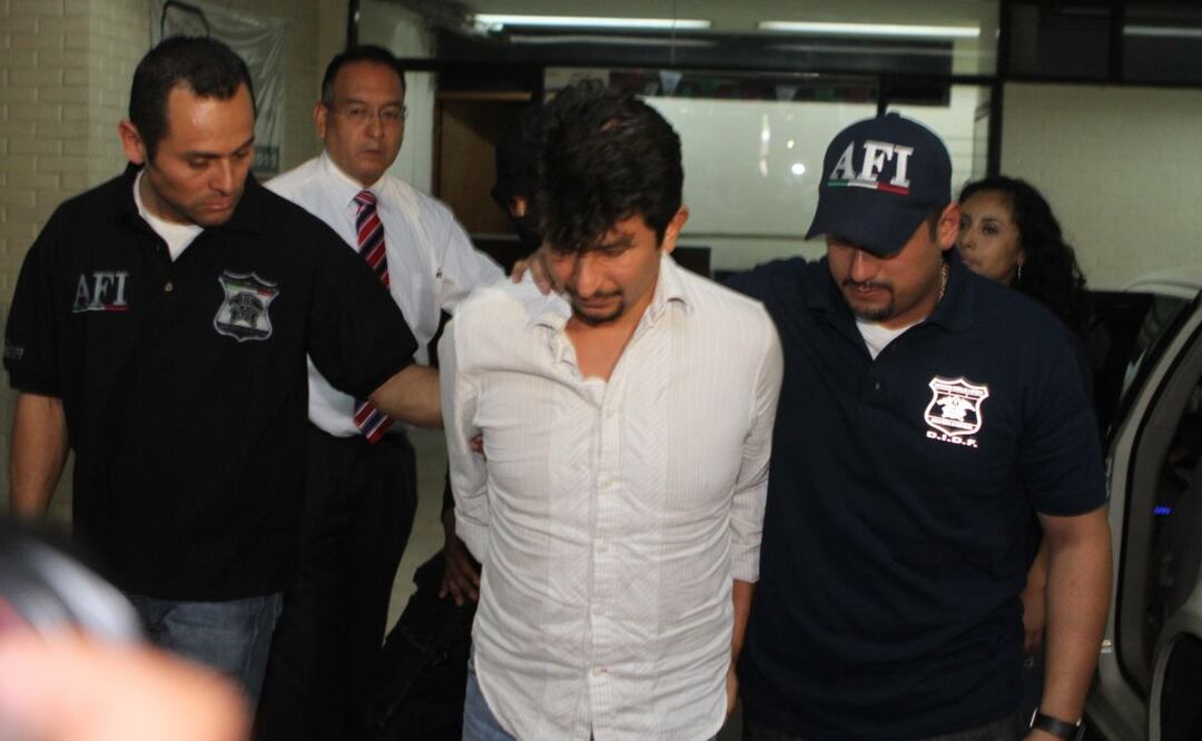 En mayo del 2010, Leonardo Tiro fue detenido por elementos de la entonces llamada AFI | Foto: Agencia Es Imagen para El Universal Puebla